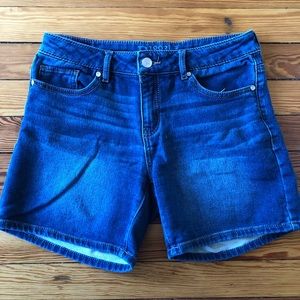 Dark-wash Midi Short from Roebuck and Co.